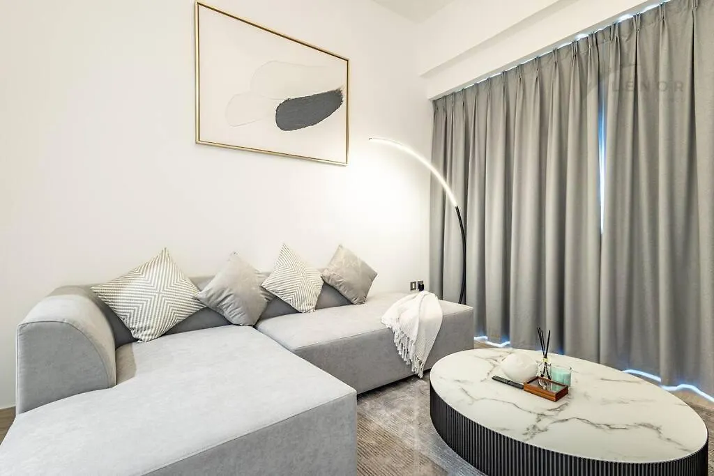Chic 2Br With Partial Burj Khalifa View Appartement Dubai Verenigde Arabische Emiraten