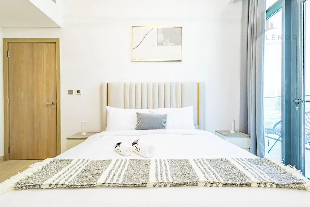 Apartament Chic 2Br With Partial Burj Khalifa View Dubaj