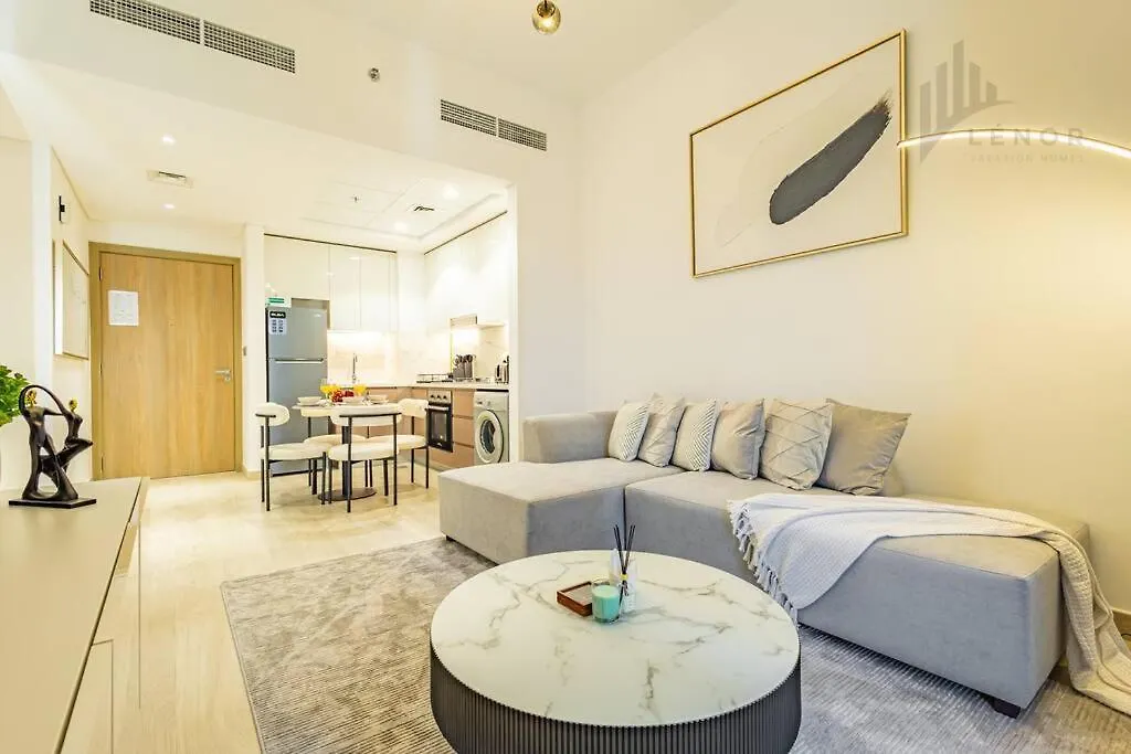 Apartament Chic 2Br With Partial Burj Khalifa View Dubaj Zjednoczone Emiraty Arabskie
