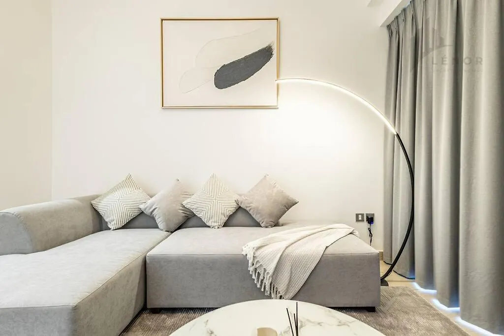 Apartament Chic 2Br With Partial Burj Khalifa View Dubaj