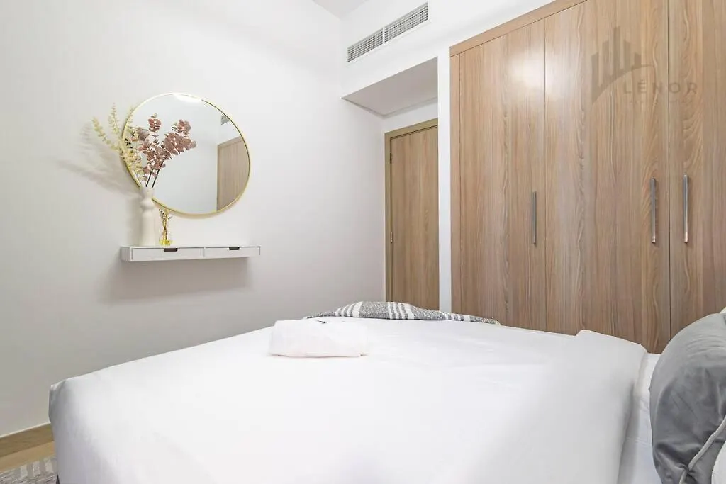 Apartament Chic 2Br With Partial Burj Khalifa View Dubaj Zjednoczone Emiraty Arabskie