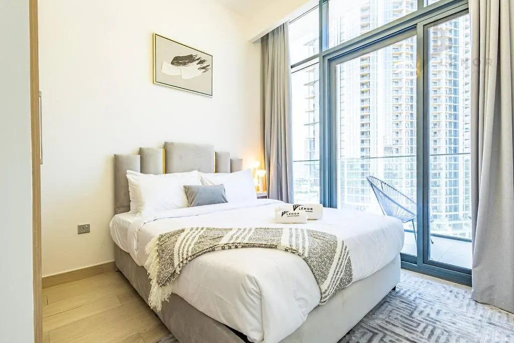 Apartament Chic 2Br With Partial Burj Khalifa View Dubaj Zjednoczone Emiraty Arabskie