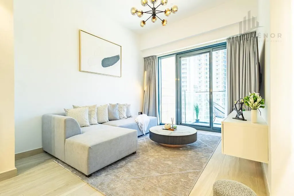 Apartament Chic 2Br With Partial Burj Khalifa View Dubaj